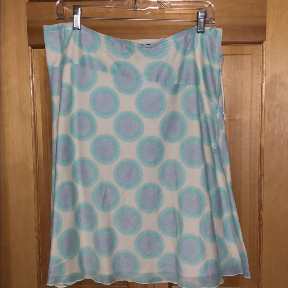 DKNY super light a-line cotton skirt. Size 10